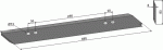 77900824 Amazone Peiliai smulkintuvo volams 480