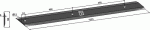 498458 Peiliai smulkintuvo volams Vaderstad 1025