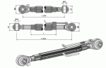Centrinė traukė sustiprintais antgaliaiss M42x3