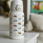 &bdquo;Skilsas&ldquo; vaiki&scaron;ka nerūdijančio plieno gertuvė su dviem dangteliais &ndash; prakti&scaron;kas pasirinkimas kiekvienai dienai (Ma&scaron;inytės)