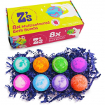 Zimpli Bath Bombs dovanų rinkinys &ndash; 8 rankų darbo vonios burbulai