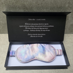 &Scaron;ilkiniai miego akiniai vaikams SKILSAS, violetinė migla