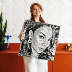 &bdquo;MixBricks&ldquo; nuotraukų konstruktorius &ndash; personalizuota pikselių mozaika (51x51 cm, 5800 detalių)