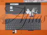 Klaviatūra Lenovo Thinkpad yoga 15