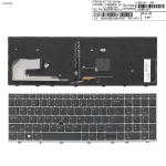 Klaviatūra HP Elitebook 850 G5 755 G5  G6  su pa&scaron;vietimu