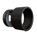 Sieninis porankio laikiklis D42,4 (juodas)