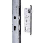 Cinkuotas stulpas su spynelės dėžute ir užraktu 72/34