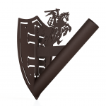 Vėliavos laikiklis "VYTIS" rudas