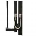 Stiprinamas nerūdijančio plieno vedimo lynas