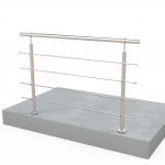 Turėklo rinkinys D42/1500mm