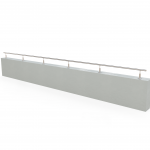 Turėklo rinkinys D42/200/6000mm