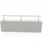 Turėklo rinkinys D42/400/3000mm