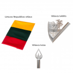 Vėliavos komplektas su Vyčio laikikliu
