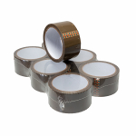 Lipni pakavimo juosta Solvent 48mm&times;60m ruda