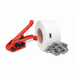 PP ri&scaron;imo juostos 12&times;0,8&times;2000 komplektas &ndash; pakavimui ir krovinių tvirtinimui