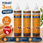 VENTO Pur poliuretaniniai klijai PU 45 min, 3x1kg