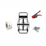 PP/PET juostos ri&scaron;imo komplektas 12 mm su įtempėju H‑19 ir CB‑4 spynelėmis