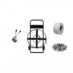 PP ri&scaron;imo rinkinys 12 mm su ST-19 įtempėju ir skardinėmis spynelėmis