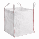 Didmai&scaron;is BIG BAG 90x90x120, atviras vir&scaron;us, plok&scaron;čias dugnas, talpa 1000kg