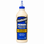 Medienos klijai Titebond II PREMIUM &ndash; D3, Vidaus ir Lauko Darbams, 948ml