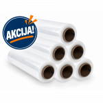 Pakavimo plėvelė 450mm/17mik/300m skaidri