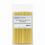 Klijų lazdelės - strypeliai VENTO Stick 7702 12mm skaidrios geltonos (33vnt 1kg)
