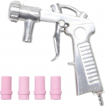 Smėliavimo pistoletas su antgaliais | i&scaron; BGS 8717 (8717-1)