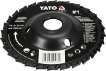 Diskas/freza medžiui 125mm, No1 (YT-59174)