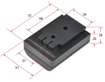 4D serijos savaime i&scaron;silyginančio lazerio baterija | YT-30417 4000Mah (YT-30418)