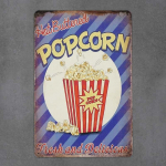 Metalinė dekoratyvinė plok&scaron;tė POPCORN 1