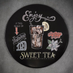 Dekoratyvinė metalinė lentelė ENJOY SWEET TEA