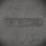 Dekoratyvinė ketaus lentelė NO SMOKING