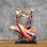 Metalo skulptūra &Scaron;OKIS