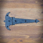 Baldų lankstas FANER 150 mm, juoda