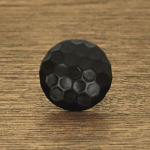 Dekoratyvinė smeigė HAMMERED 40 mm juodas