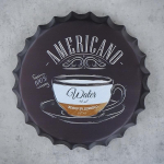 Dekoratyvinis metalinis sieninis dangtelis AMERICANO