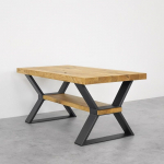 Metalinė stalo koja PRESTIGE 40X45 cm, juoda