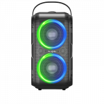 W-King T9-2 ne&scaron;iojama beviele Bluetooth kolonėlė 80W juoda 10400mAh 3.7V / 5200mAh 7.2V Nauja pakuotė Be mikrofono