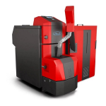 Granulinis katlilas ATTACK PELLET 30 Automatic Plus, 8-30 kW, su  sraigtu, 500 l met. bunk.