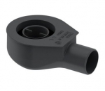 TECEdrainline plok&scaron;čias sifonas, DN 50 horizontalus; montavimo H 95 mm; pralaidumas 0,73 l/s