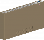 Ventiliatorinis konvektorius Cordivari VNT2000, kair.pajungimas, Quartz Dust