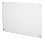 Stiklinis panelinis &scaron;ildytuvas Mill Glass 1200W, baltas