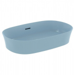 Praustuvas montuojamas ant stalvir&scaron;io Ideal Standard Ipalyss 60x38 cm, su perlaja, su dugno vožtuvu, Powder Blue