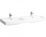Dvigubas baldinis praustuvas PRO S, 1300x460 mm su 1 skyle mai&scaron;yt., LCC baltas