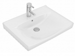 Praustuvas Inspira 60 cm, baltas su anga mai&scaron;ytuvui