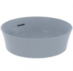 Praustuvas montuojamas ant stalvir&scaron;io Ideal Standard Ipalyss 40 cm, su perlaja, su dugno vožtuvu, Powder Blue