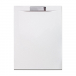 Akmens masės du&scaron;o padėklas Prestol, 120x90 cm, baltas