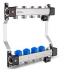 Grindinio &scaron;ildymo reg. kolekt., su pav.vožtuvais, nuor. ir dren.vent, KAN-therm InoxFlow UVST-7; žiedų sk. 7; ilgis 440