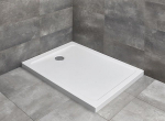 Akrilinis du&scaron;o padėklas Radaway Doros F, 1200x700x55, baltas
