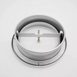 Metalinis difuzorius EVSC skand. oro i&scaron;traukimui d160mm su tvirt. žiedu